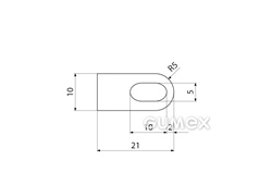 SILIKONPROFILE D-FORM